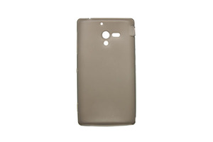 Maska za Sony Xperia ZL — TPU pudding, siva
