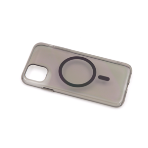 Maska za Apple iPhone 11 — TPU Silhouette Magsafe, crna