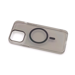 Maska za Apple iPhone 13 Pro Max — TPU Silhouette Magsafe, crna