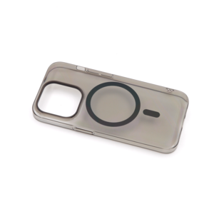 Maska za Apple iPhone 14 Pro — TPU Silhouette Magsafe, crna