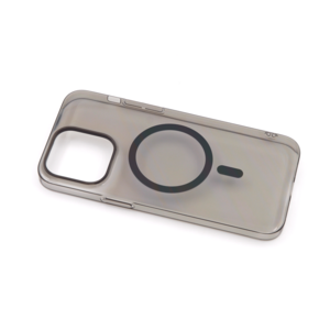Maska za Apple iPhone 14 Pro Max — TPU Silhouette Magsafe, crna