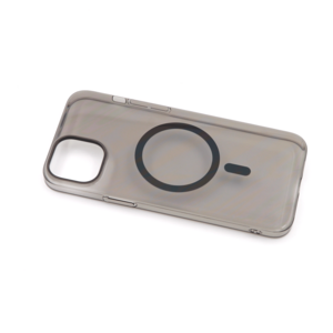 Maska za Apple iPhone 15 Plus — TPU Silhouette Magsafe, crna