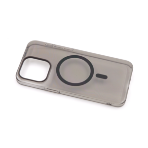 Maska za Apple iPhone 15 Pro Max — TPU Silhouette Magsafe, crna