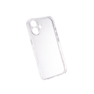 Maska za Apple iPhone 16 — TPU Sparkly Disco, clear