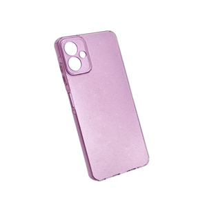 Maska za Samsung Galaxy A06 — TPU Sparkly Disco, pink