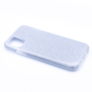 Maska za Apple iPhone 11 — TPU Sparkly Shine, silver