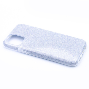 Maska za Apple iPhone 11 Pro — TPU Sparkly Shine, silver