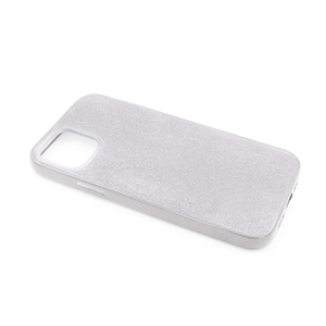 Maska za Apple iPhone 12 Pro — TPU Sparkly Shine, silver