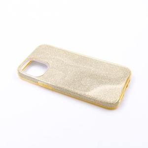 Maska za Apple iPhone 12 mini — TPU Sparkly Shine, gold