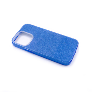 Maska za Apple iPhone 13 Pro — TPU Sparkly Shine, blue