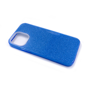Maska za Apple iPhone 13 Pro Max — TPU Sparkly Shine, blue