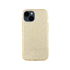 Maska za Apple iPhone 14 — TPU Sparkly Shine, gold