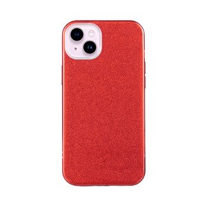 Maska za Apple iPhone 14 Plus — TPU Sparkly Shine, red