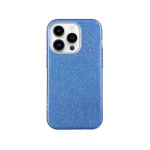 Maska za Apple iPhone 14 Pro — TPU Sparkly Shine, blue