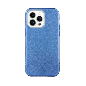 Maska za Apple iPhone 14 Pro Max — TPU Sparkly Shine, blue
