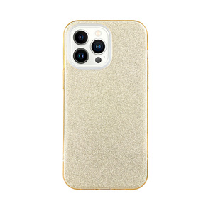 Maska za Apple iPhone 14 Pro Max — TPU Sparkly Shine, gold