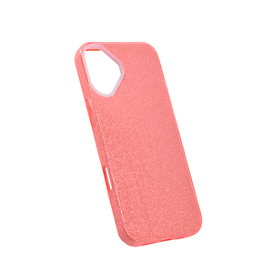 Maska za Apple iPhone 16 Plus — TPU Sparkly Shine, pink