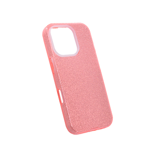 Maska za Apple iPhone 16 Pro — TPU Sparkly Shine, pink
