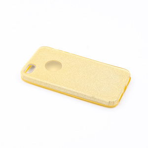 Maska za Apple iPhone 5s — TPU Sparkly Shine, gold