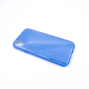 Maska za Apple iPhone XR — TPU Sparkly Shine, blue