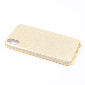Maska za Apple iPhone XR — TPU Sparkly Shine, gold