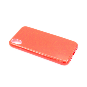 Maska za Apple iPhone XR — TPU Sparkly Shine, red