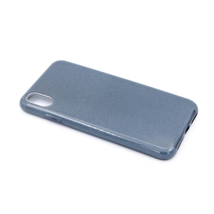 Maska za Apple iPhone XS Max — TPU Sparkly Shine, gray