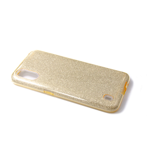 Maska za Samsung Galaxy A01 — TPU Sparkly Shine, gold