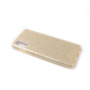 Maska za Samsung Galaxy A02 — TPU Sparkly Shine, gold