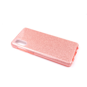 Maska za Samsung Galaxy A02 — TPU Sparkly Shine, pink