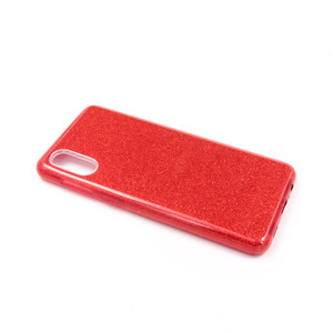 Maska za Samsung Galaxy A02 — TPU Sparkly Shine, red
