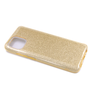 Maska za Samsung Galaxy A03 — TPU Sparkly Shine, gold