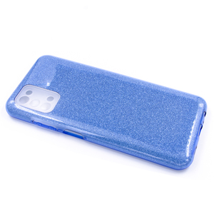 Maska za Samsung Galaxy A03s — TPU Sparkly Shine, blue