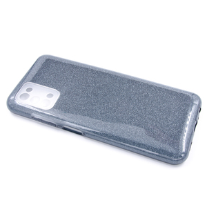 Maska za Samsung Galaxy A03s — TPU Sparkly Shine, gray