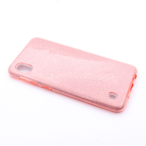 Maska za Samsung Galaxy A10 — TPU Sparkly Shine, pink