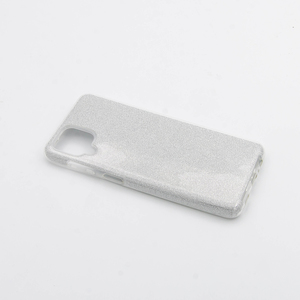 Maska za Samsung Galaxy A12 — TPU Sparkly Shine, silver
