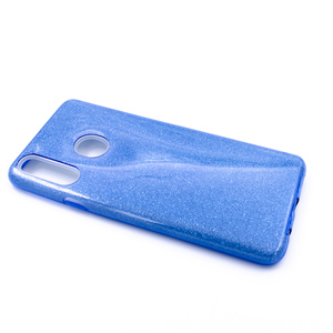 Maska za Samsung Galaxy A20s — TPU Sparkly Shine, blue