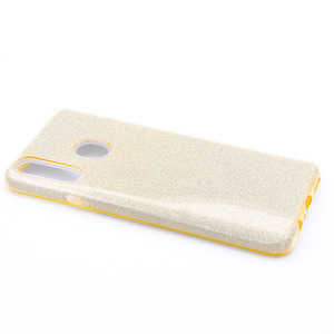 Maska za Samsung Galaxy A20s — TPU Sparkly Shine, gold