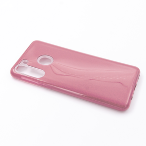 Maska za Samsung Galaxy A21 — TPU Sparkly Shine, pink