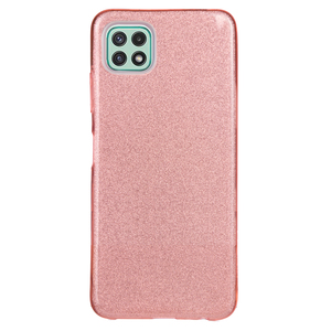 Maska za Samsung Galaxy A22 5G — TPU Sparkly Shine, pink