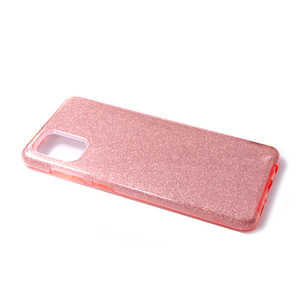 Maska za Samsung Galaxy A31 — TPU Sparkly Shine, pink