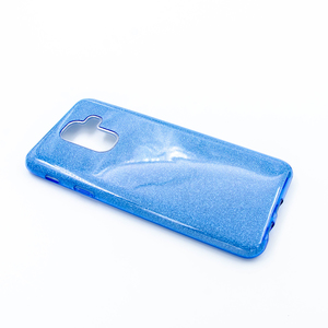 Maska za Samsung Galaxy A6 Plus 2018 — TPU Sparkly Shine, blue