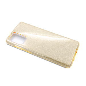 Maska za Samsung Galaxy S20 Plus — TPU Sparkly Shine, gold