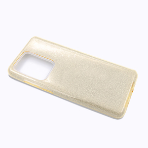 Maska za Samsung Galaxy S20 Ultra — TPU Sparkly Shine, gold