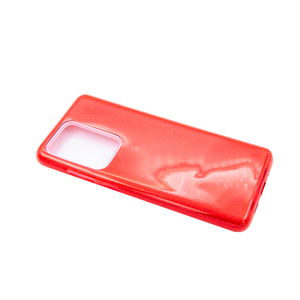 Maska za Samsung Galaxy S20 Ultra — TPU Sparkly Shine, red