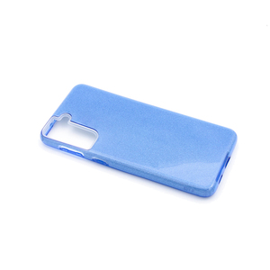 Maska za Samsung Galaxy S21 Plus — TPU Sparkly Shine, blue