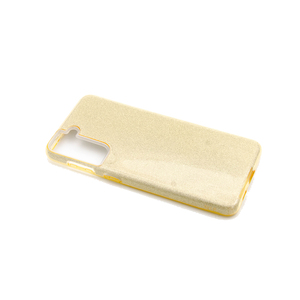 Maska za Samsung Galaxy S21 Plus — TPU Sparkly Shine, gold