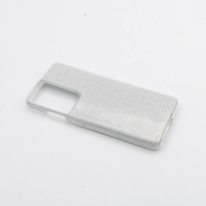 Maska za Samsung Galaxy S21 Ultra — TPU Sparkly Shine, silver