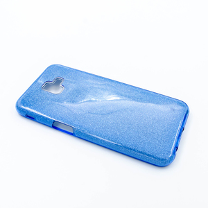 Maska za Samsung Galaxy J6 Plus — TPU Sparkly Shine, blue