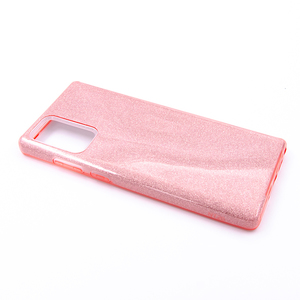 Maska za Samsung Galaxy Note 20 — TPU Sparkly Shine, pink